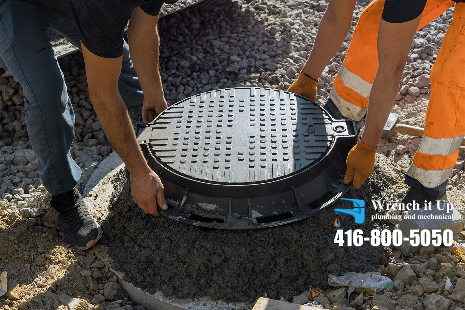 septic tank maintenance and repair provided by Wrench It Up plumbing and mechanical