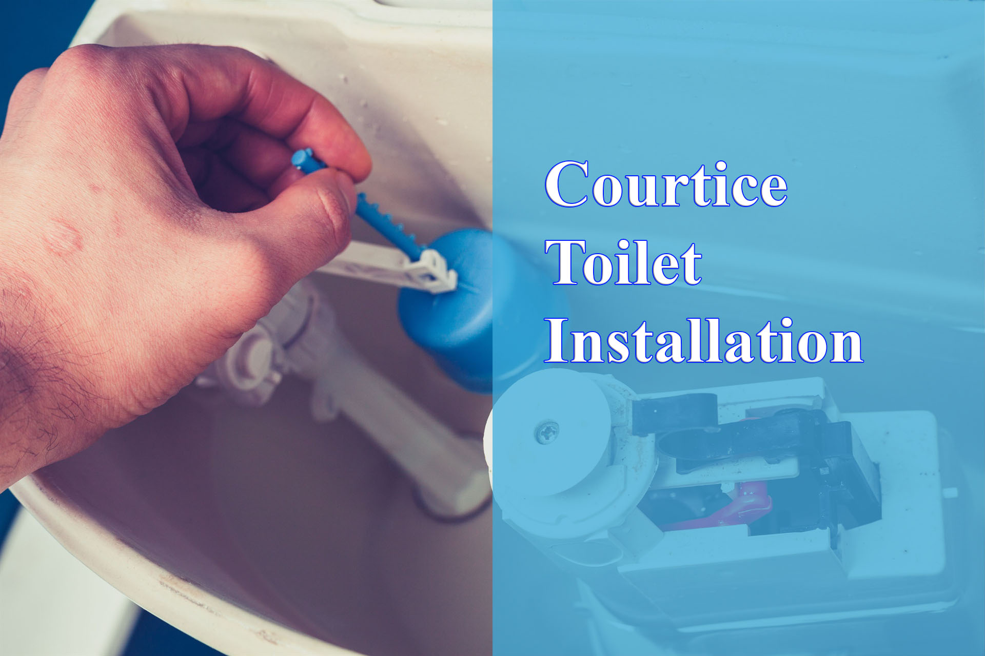 Courtice Toilet Installation provided by Wrench It Up plumbing and mechanical