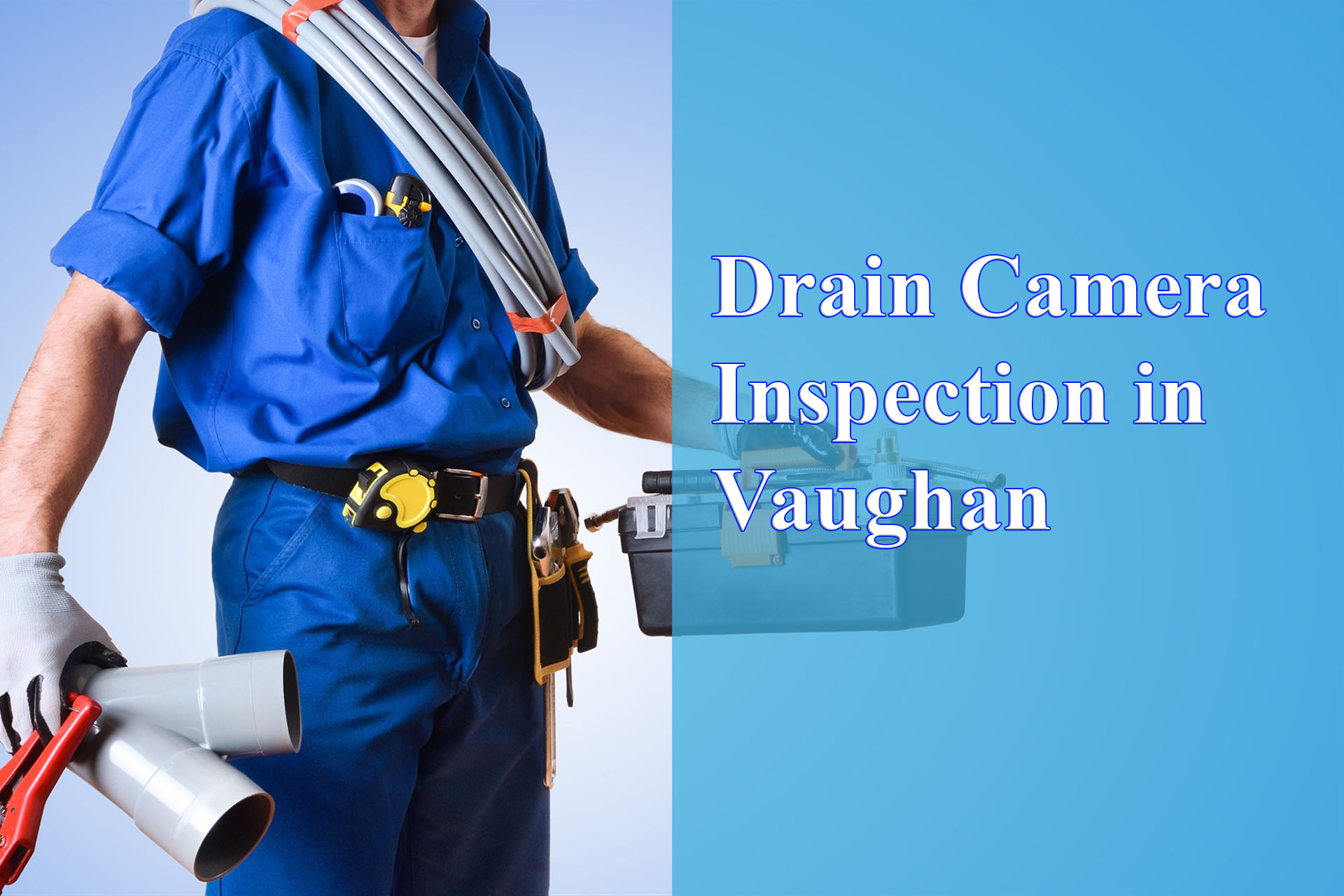 Drain Camera Inspection in Vaughan provided by Wrench It Up plumbing and mechanical