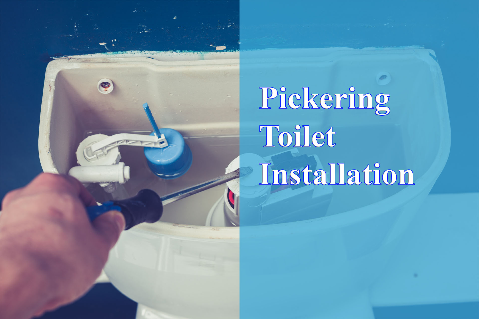 Pickering Toilet Installation provided by Wrench It Up plumbing and mechanical