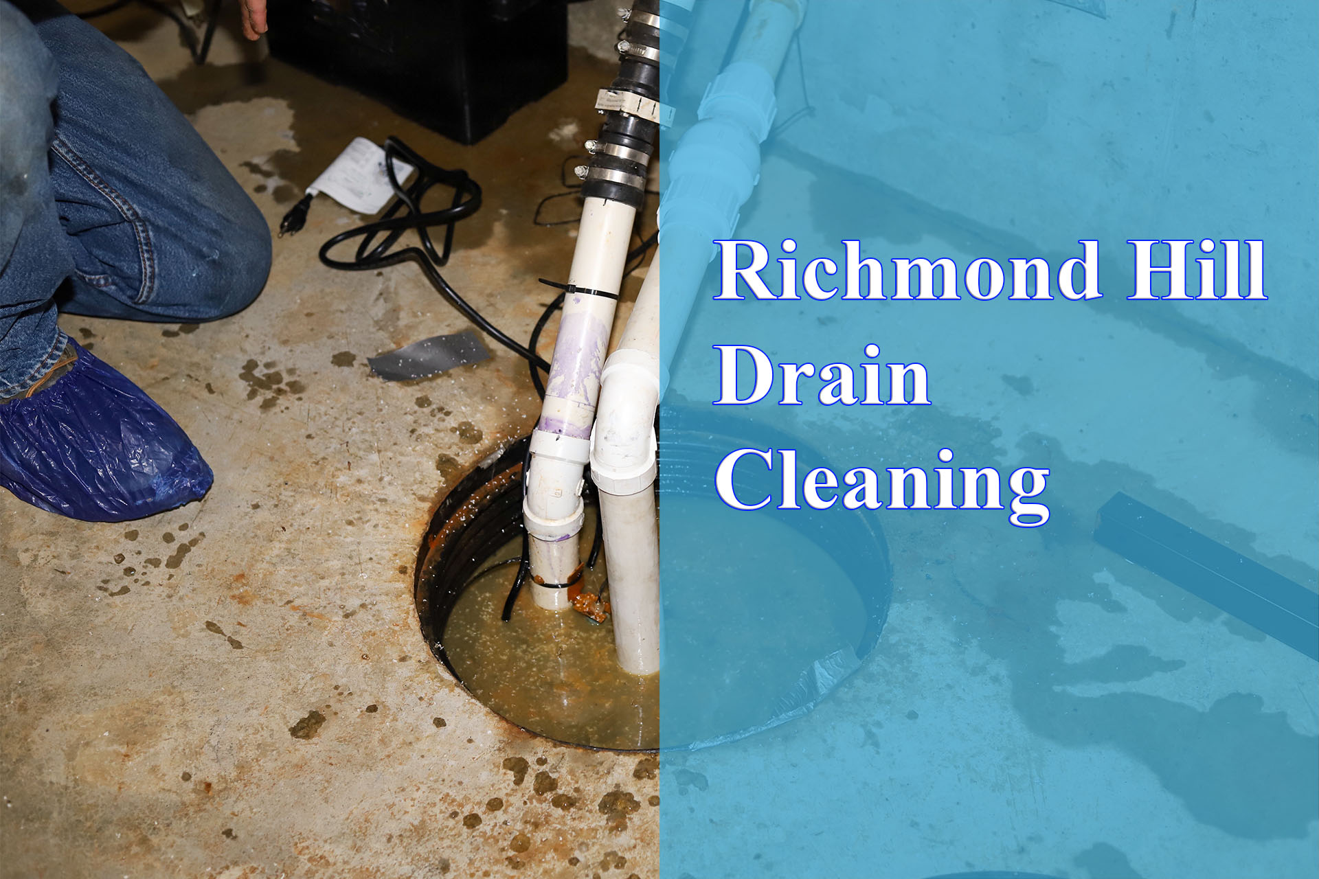 Richmond Hill Drain Cleaning provided by Wrench It Up plumbing and mechanical