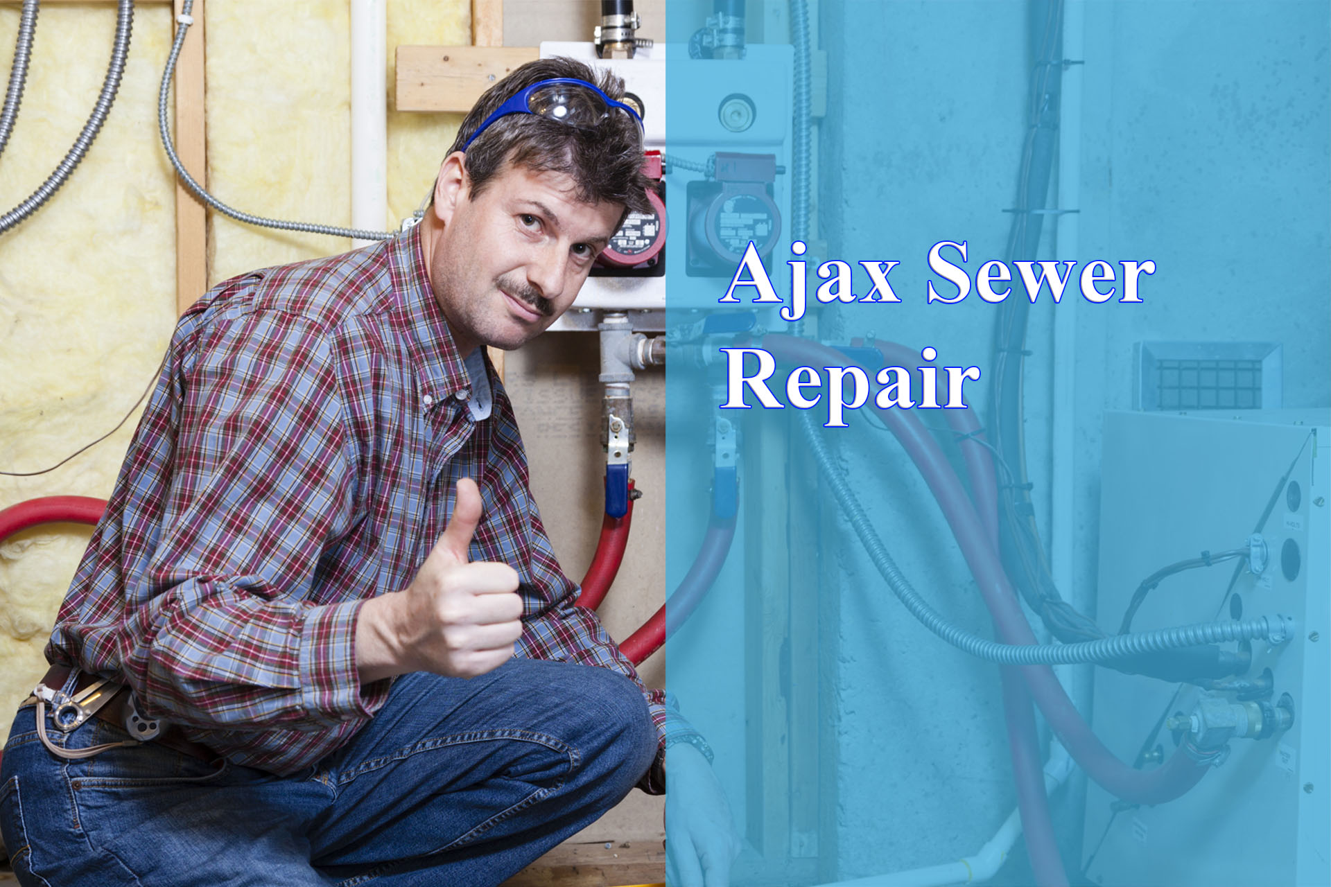 Ajax Sewer Repair provided by Wrench It Up plumbing and mechanical